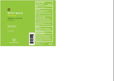 EROS GLOBAL BODY BALM - FD 01663 EROS GLOBAL   PAIN RELIEF BODY BALM WITH ARNICA 80465 100 08